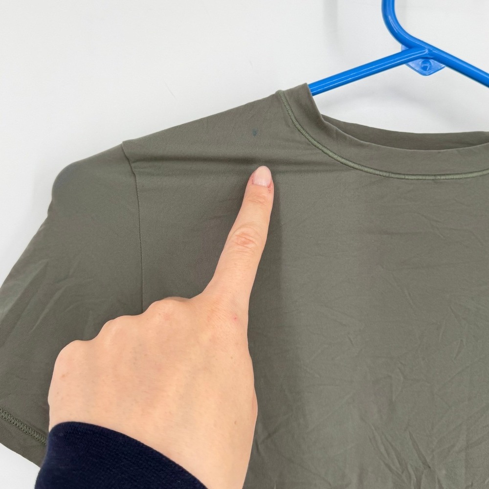 NEW SKIMS Fits Everybody Short Sleeve T-Shirt Gunmetal Grey Small AP-TSH-0649 - Picture 6 of 6